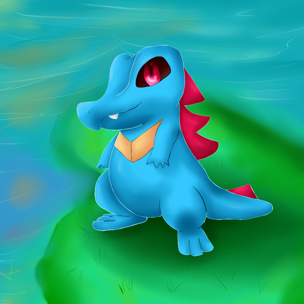 Day3: Water Starter-Totodile