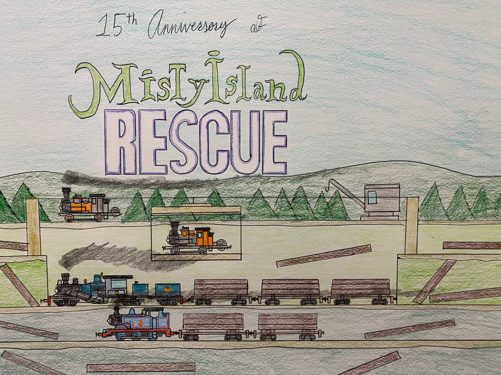 Mistly Island Raft 15th Anniversary of Misty Island Rescue by TrainGuy2005 on DeviantArt