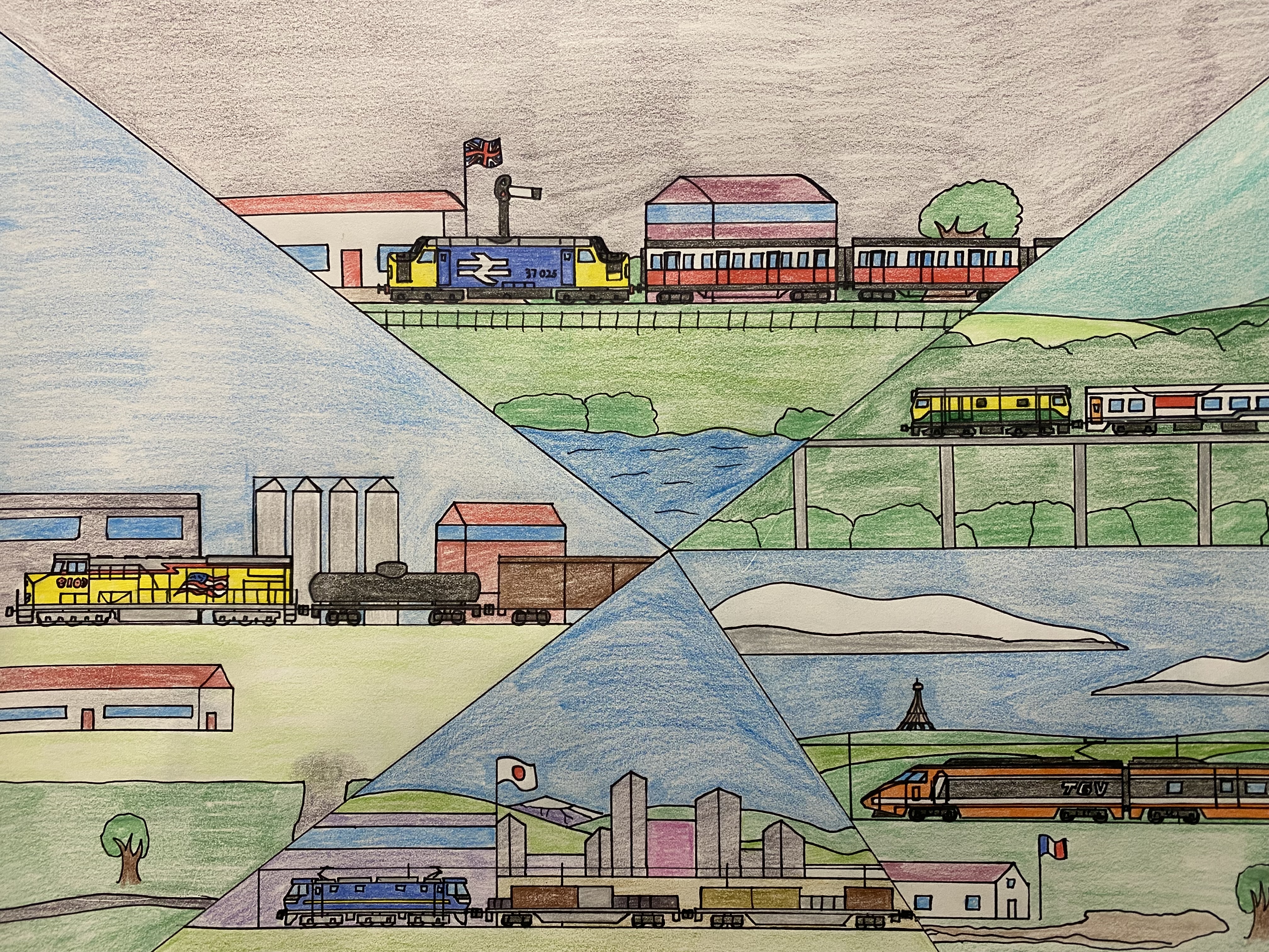 Passenger and Freight Trains: International by TrainGuy2005 on DeviantArt