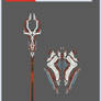 Warframe - Sentient Spear and Shield