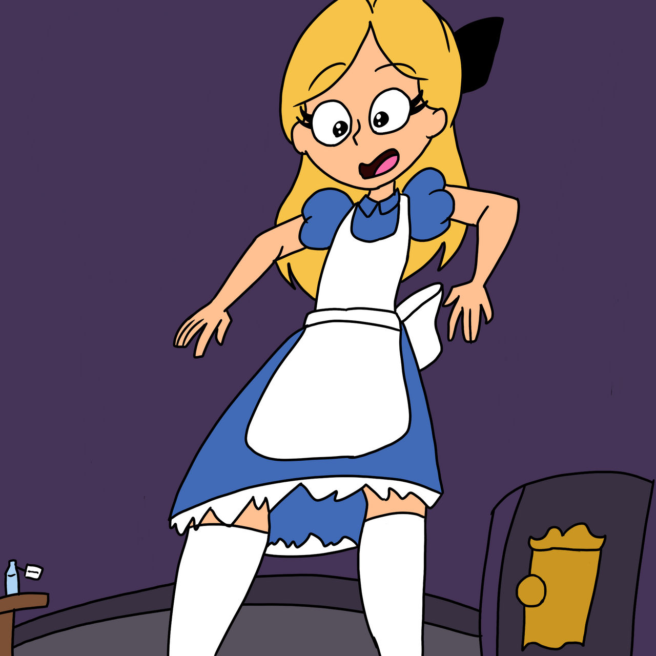Alice Coin Deviantart Alice In Wonderland Giant by Shahadicw on DeviantArt