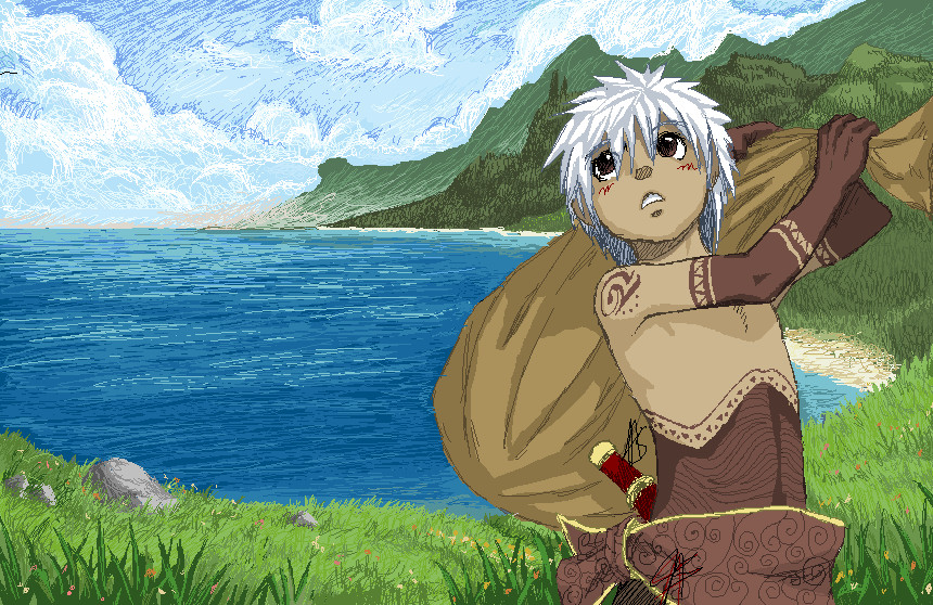 Gift Art in MS Paint