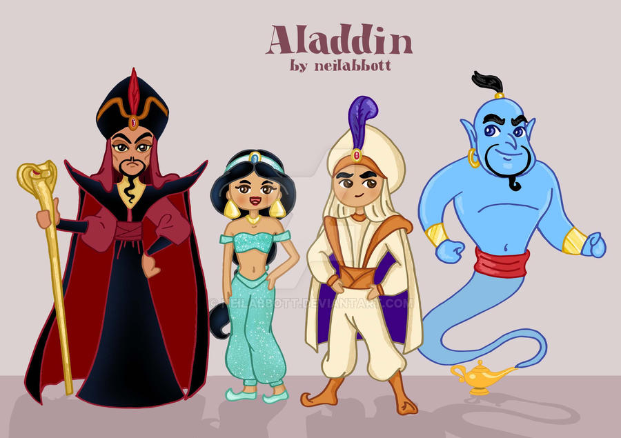 Adin Rell Rudd Characters Aladdin characters by neilabbott by neilabbott on DeviantArt