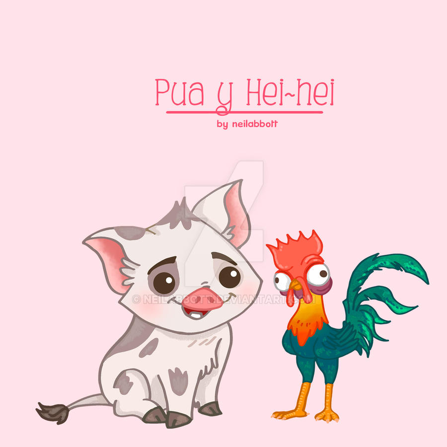 Pua And Hei Hei From Viana Moana By Neilabbott By Neilabbott On Deviantart Pua And Hei Hei From Viana Moana By Neilabbott By Neilabbott On Deviantart