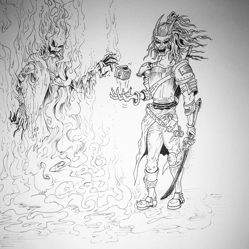 The wraith and the demon