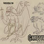 Gargoyles sketches