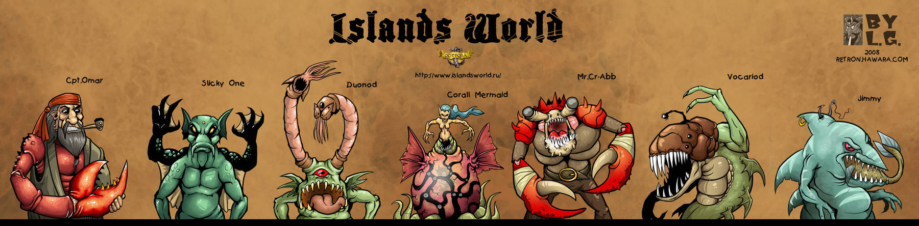 Islands Characters - 3