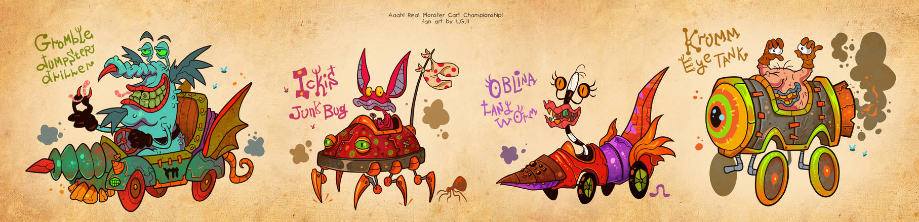 Monster Carts by Garvals on DeviantArt