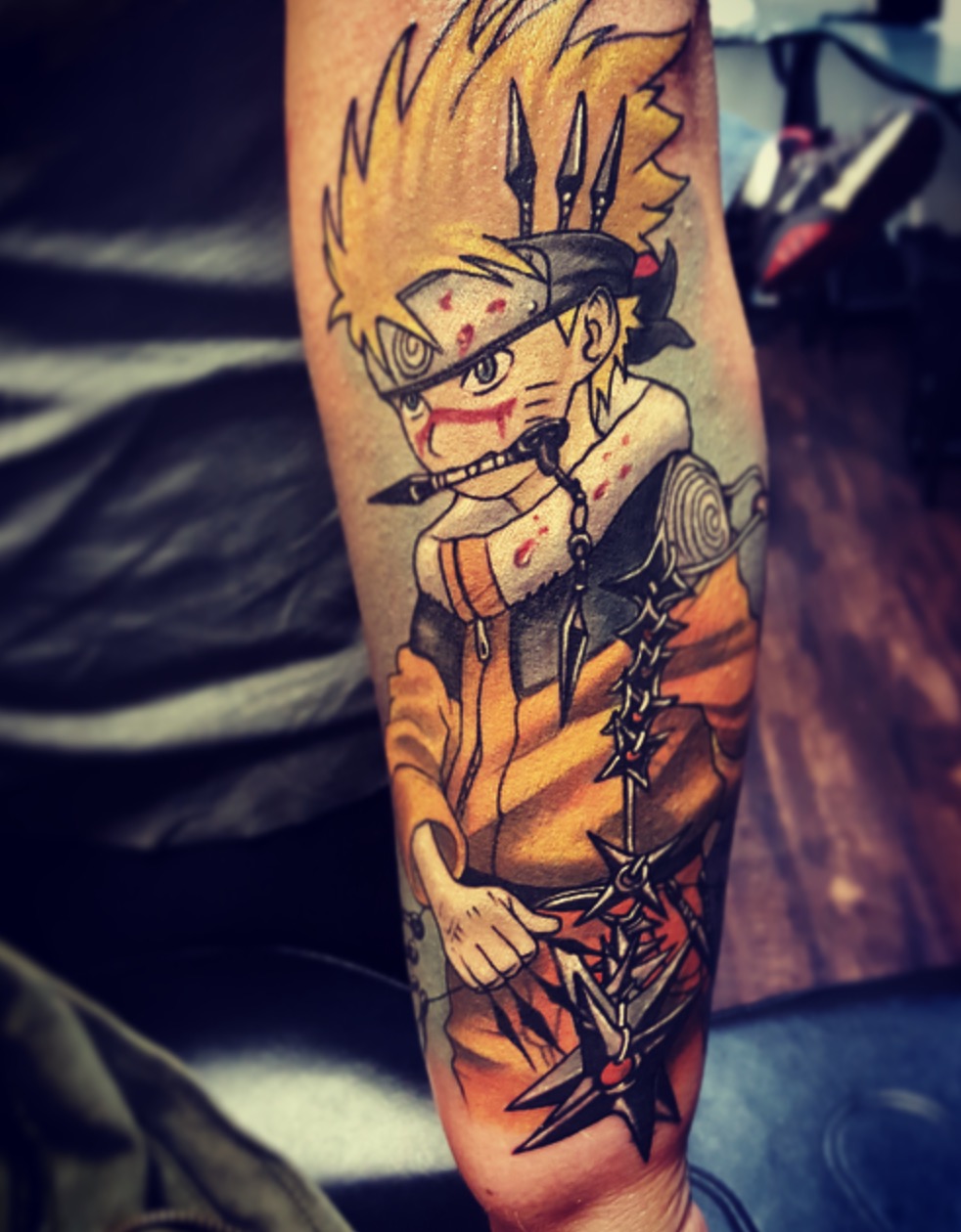 Naruto Kyuugekygan tattoo by Gokuromario on DeviantArt