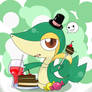 snivy ICE tea time