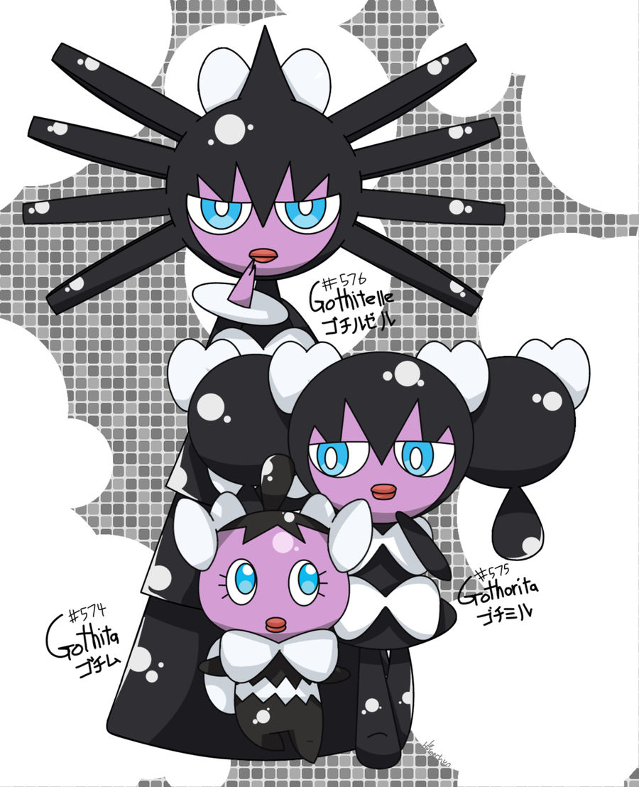 UNOVA Gothic Pokemon By Hoyeechun On DeviantArt unova-gothic-pokemon-by-hoyeechun-on-deviantart