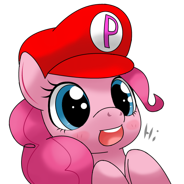 pinkie mario=pinkierio