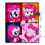 happy , angry, sad , joyous pinkiepie