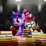 two little book horse