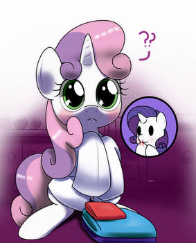 dawww sweetie belle