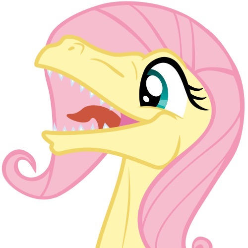 Bashful Raptor Fluttershy is A Raptor by dtelfair09 on DeviantArt