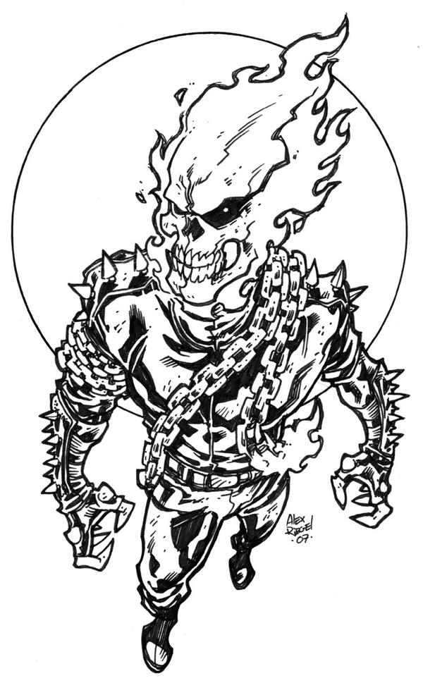 Ghost Rider by illustrated1 on DeviantArt