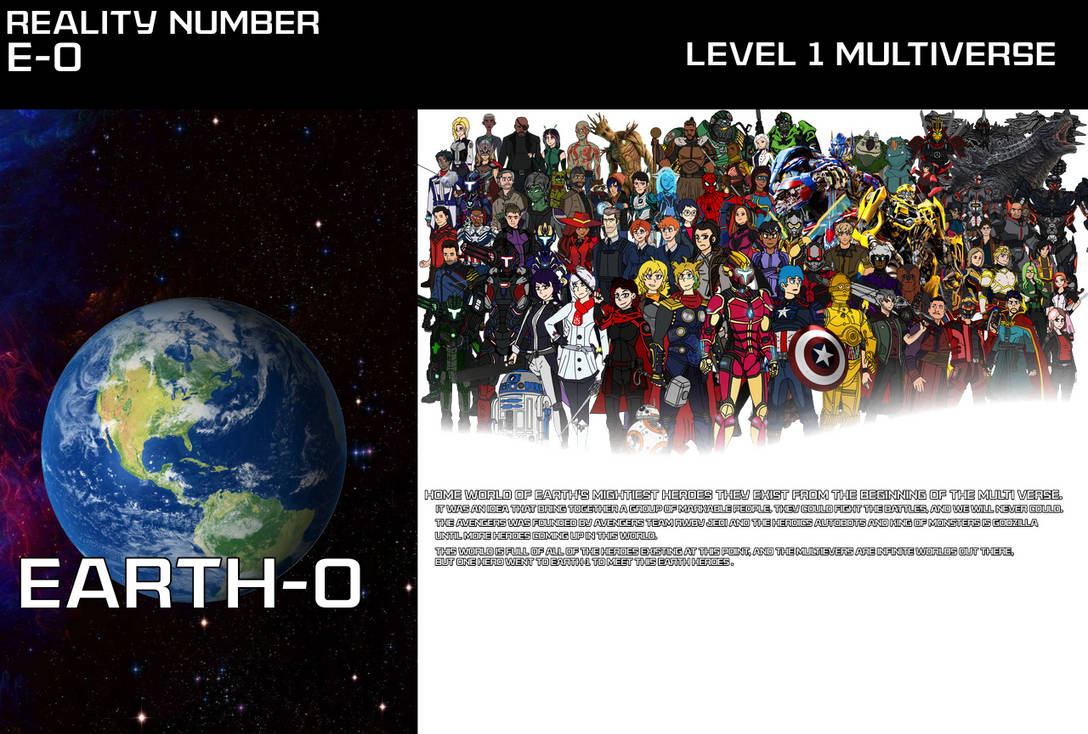 Multiverse infinite earths by Chris2156 on DeviantArt