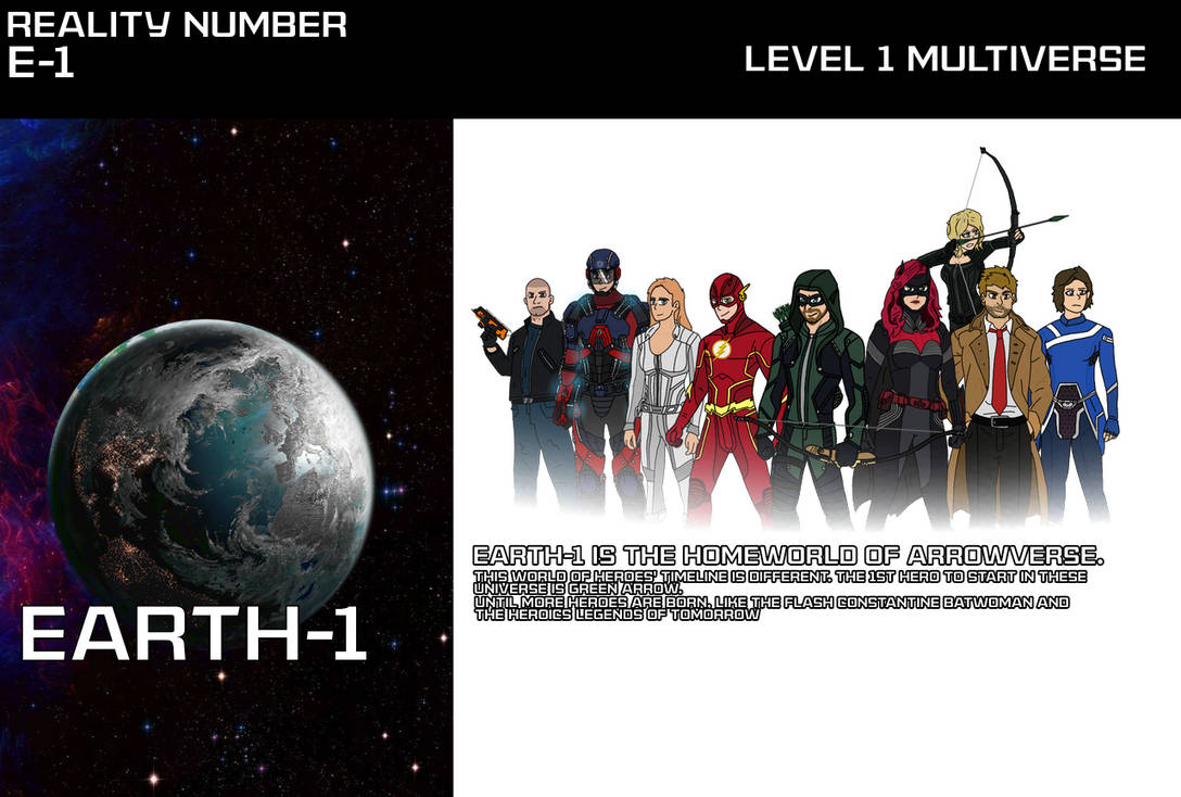 Multiverse infinite Earth by Chris2156 on DeviantArt