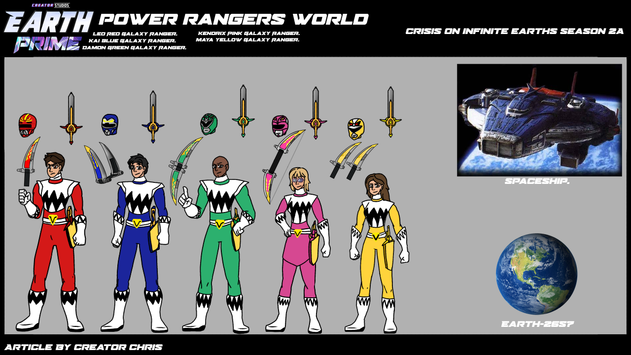 Crisis on infinite earths The lost Galaxy Rangers by Chris2156 on ...