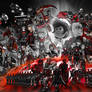 Crisis on infinite earths Red and black