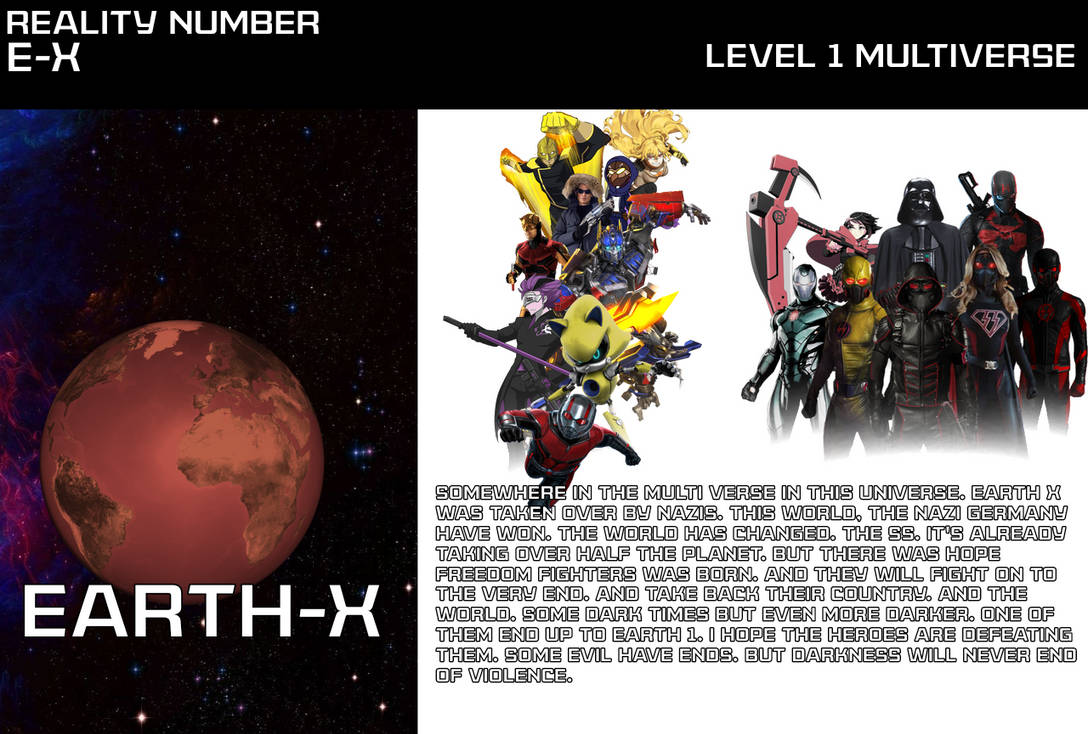 Multiverse level 1 Earth-X by Chris2156 on DeviantArt