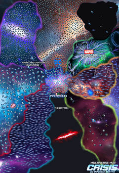 Crisis on infinite earths map