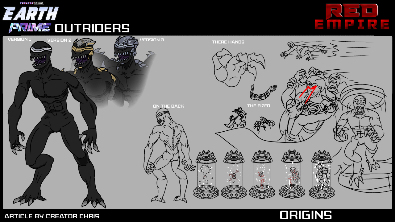 Crisis on infinite earths Outriders