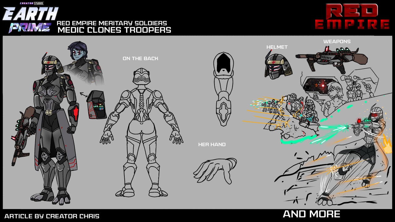 Crisis on infinite earths medic Clones Troopers