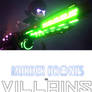 Murder drones vs VILLAINS!!!!!!!