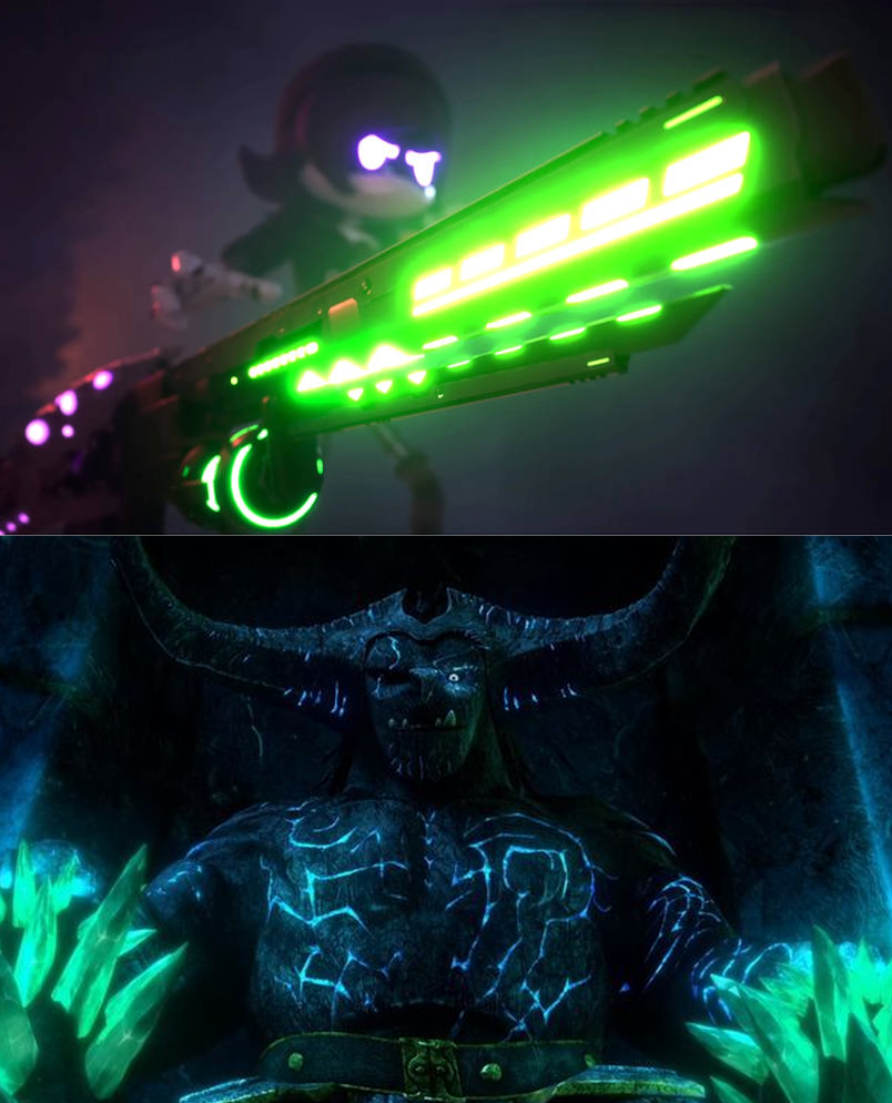 Murder drones vs Villains:Uzi vs Gunmar