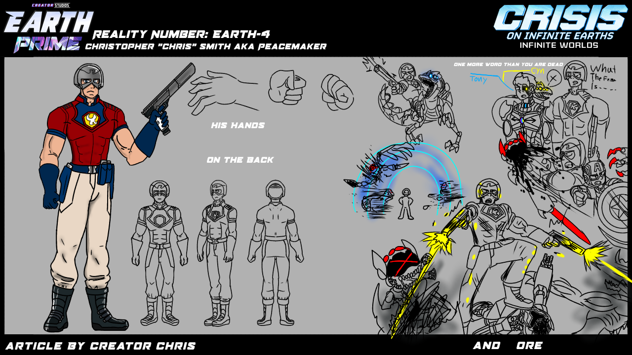 Crisis on infinite earths Earth-4 Peacemaker