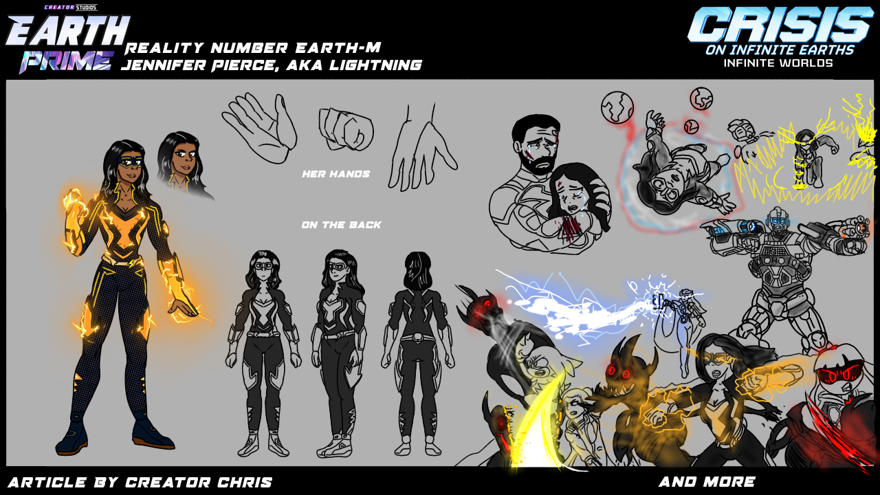 Crisis on infinite earths Earth-M Jennifer Pierce