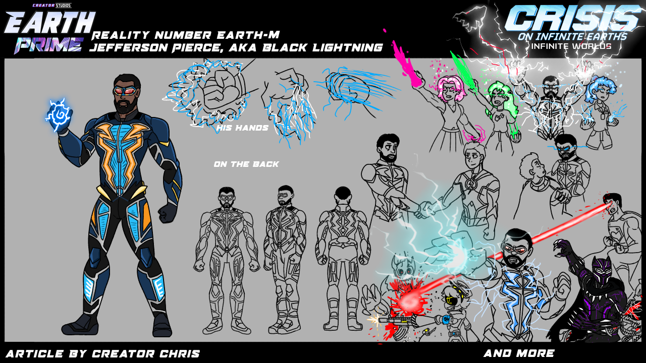 Crisis on infinite earths Earth-M Black lightning