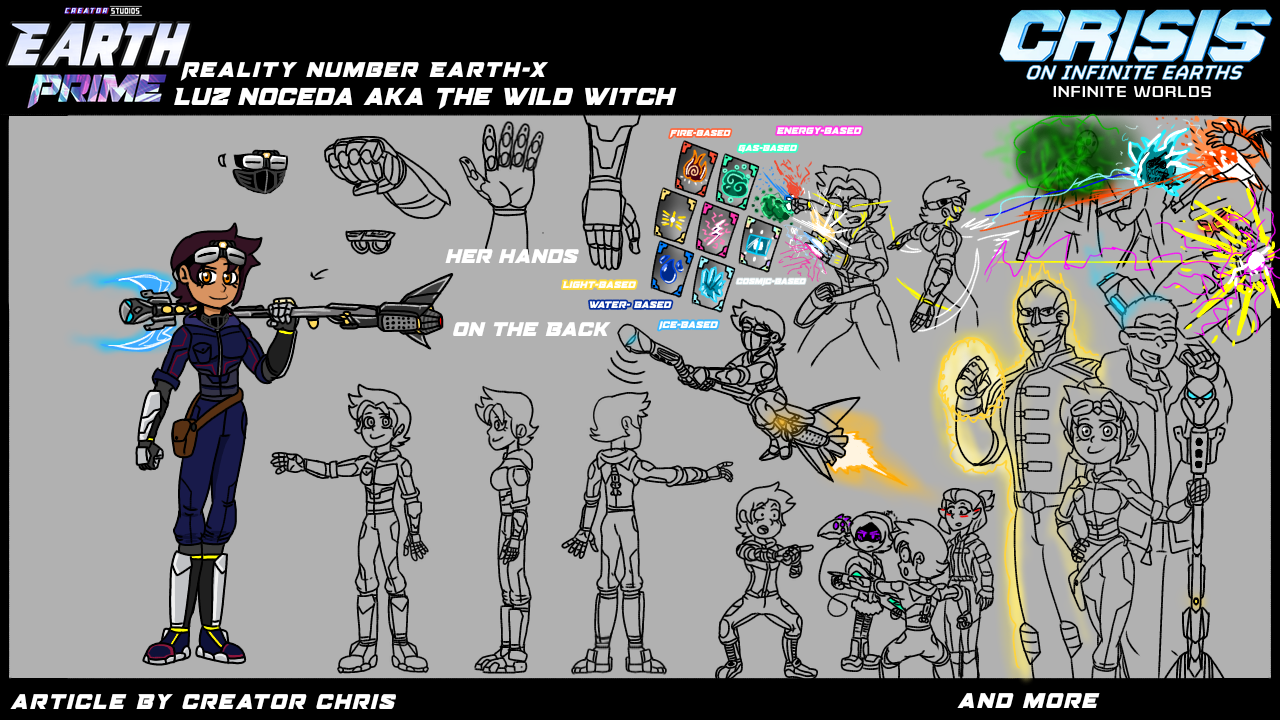 Crisis on infinite earths Earth-X Wild witch