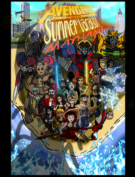 AVENGERS summer vacation Mayham!