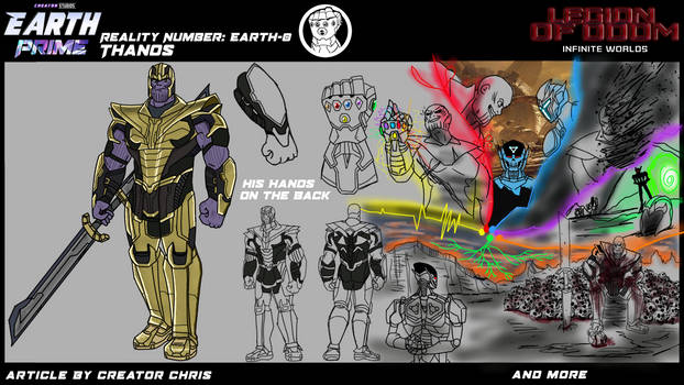 Crisis on infinite earths Thanos