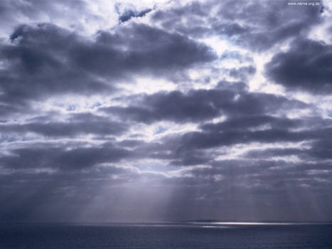 Cloudbank over Robben Island 2