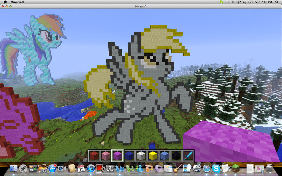Derpy Jester Minecraft Minecraft Derpy by earwighoney on DeviantArt