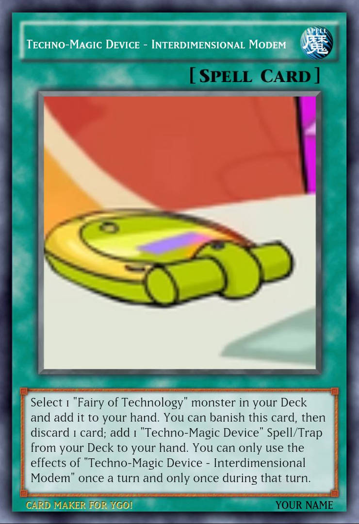 Techno-Magic Device - Interdimensional Modem by ZinFreeze on DeviantArt