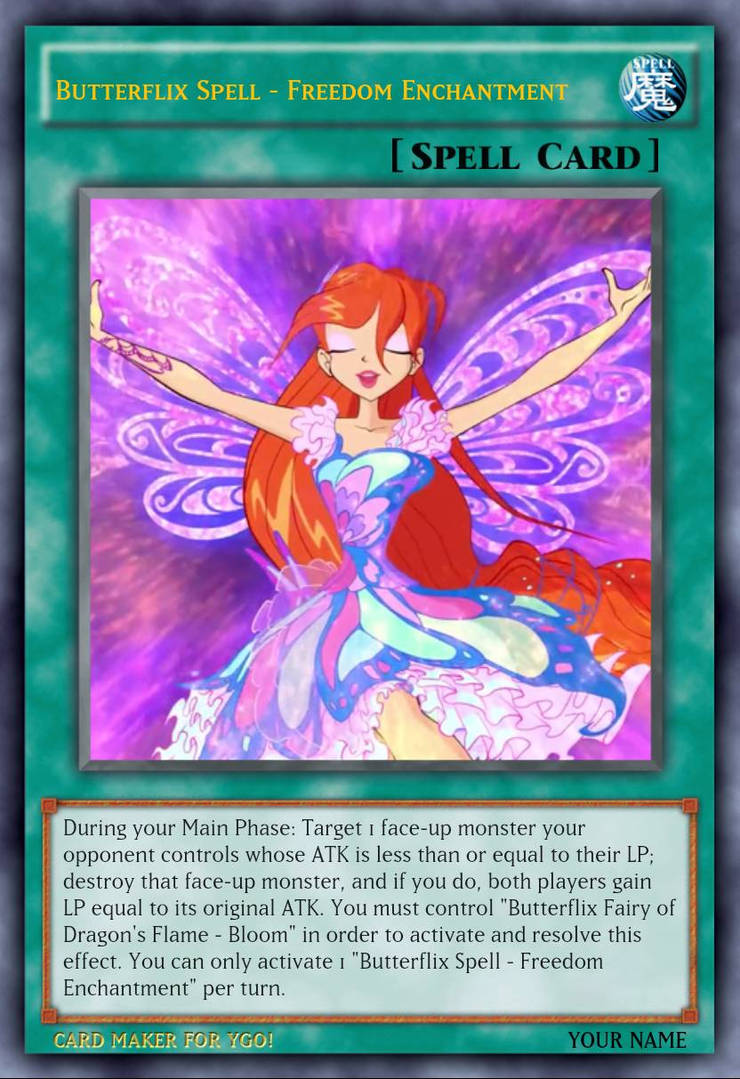 Freedom Spell Butterflix Spell - Freedom Enchantment by ZinFreeze on DeviantArt
