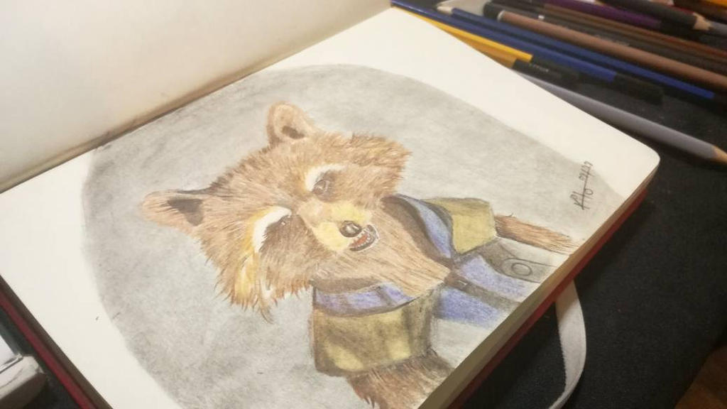 rocket racoon by kito097 on DeviantArt
