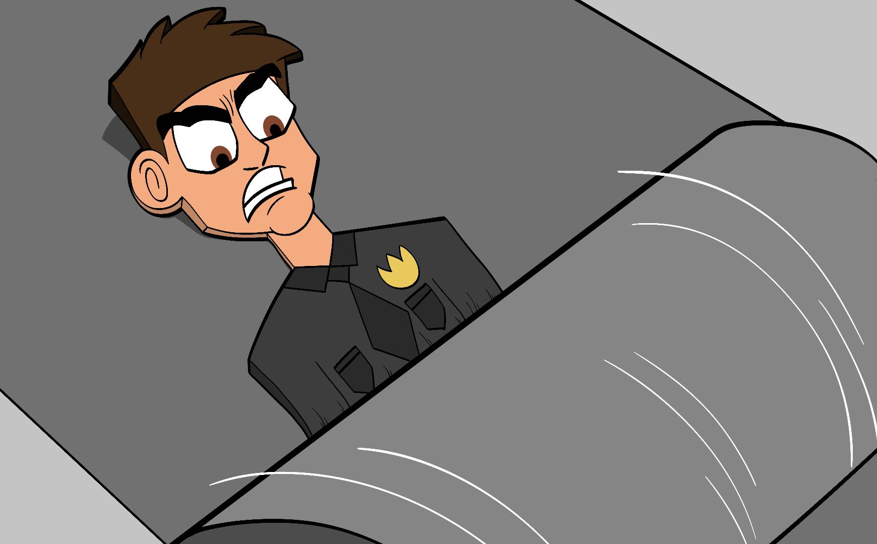 Officer Dean Rolled over by toshiki23 on DeviantArt
