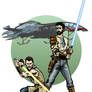 Kyle Katarn and Jaden Korr