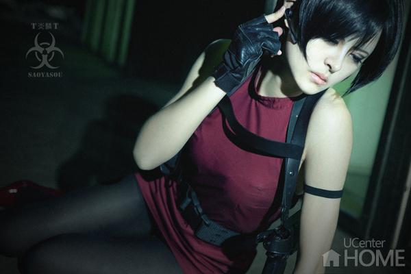 Resident Evil 4 Ada Wong Red Cosplay Costume