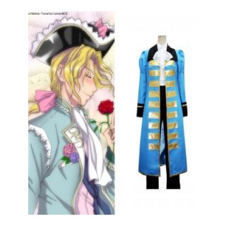 Axis Powers Hetalia France Blue Cosplay Costume