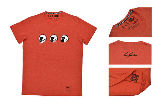 T-SHIRT-CFL007-monkeys (red)