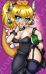 Dibujini Bowsette