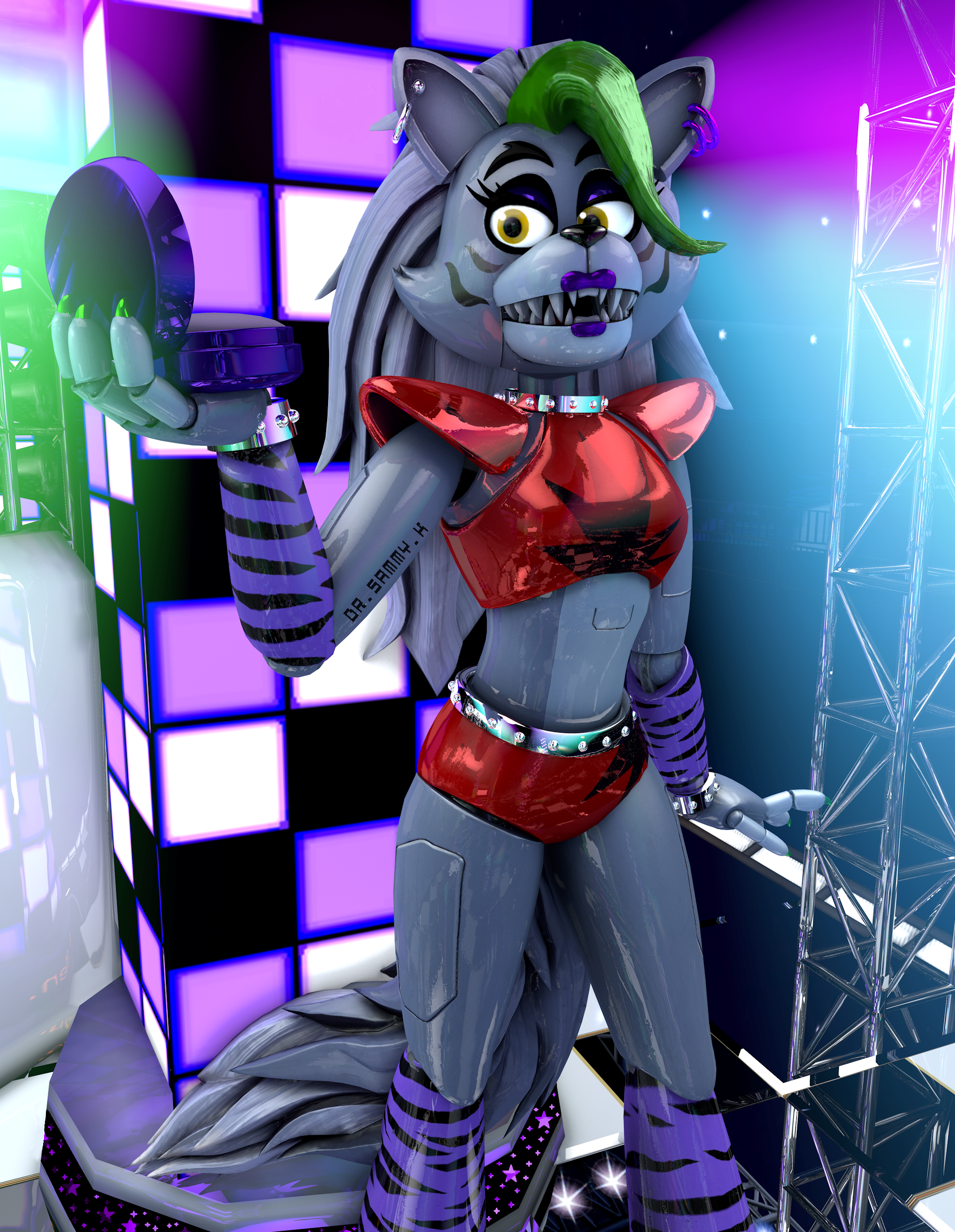 Glamrock Bonnie by drsammyk on DeviantArt