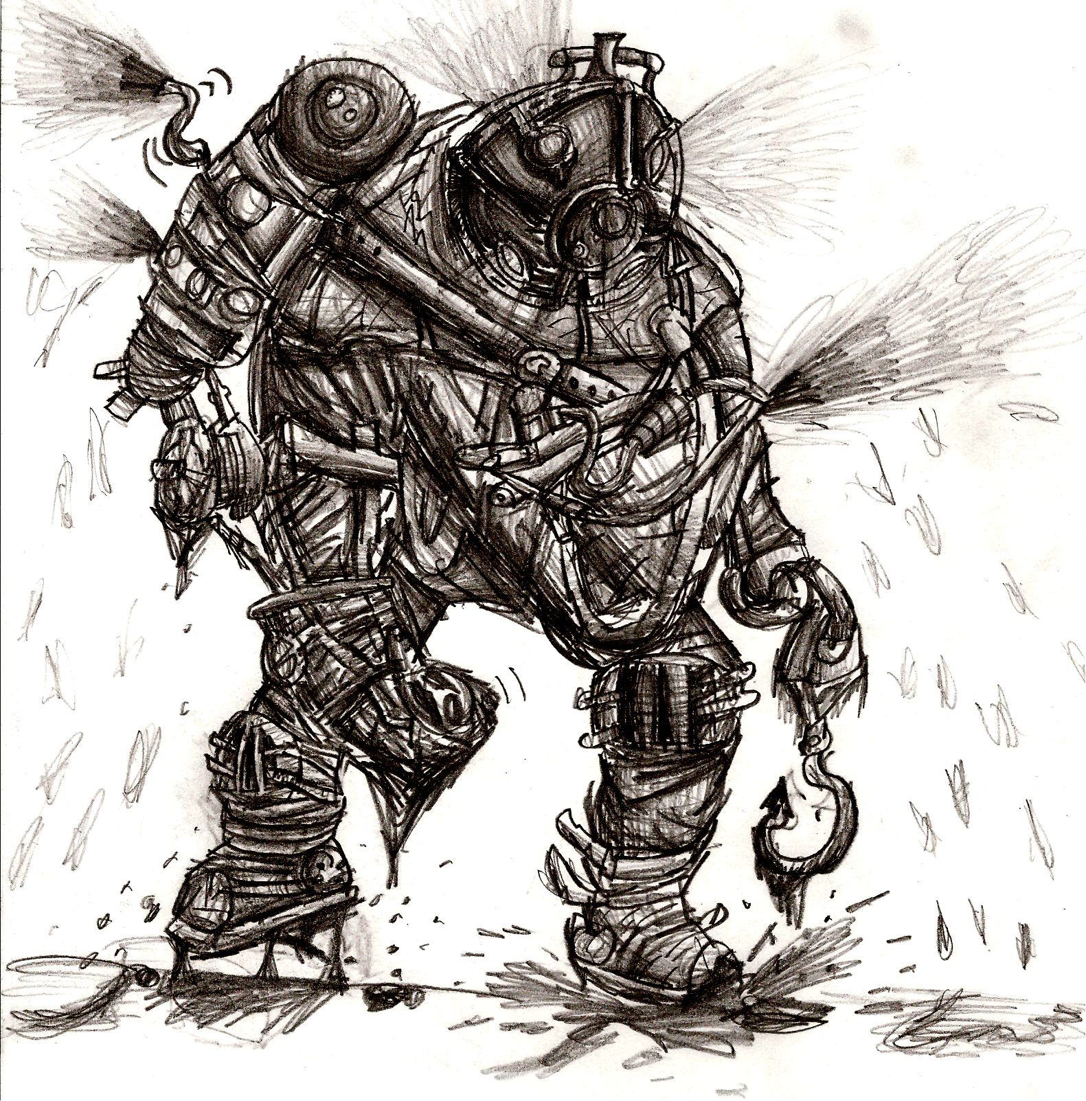 The Rumbler Big Daddy By Tainted Coil On Deviantart.